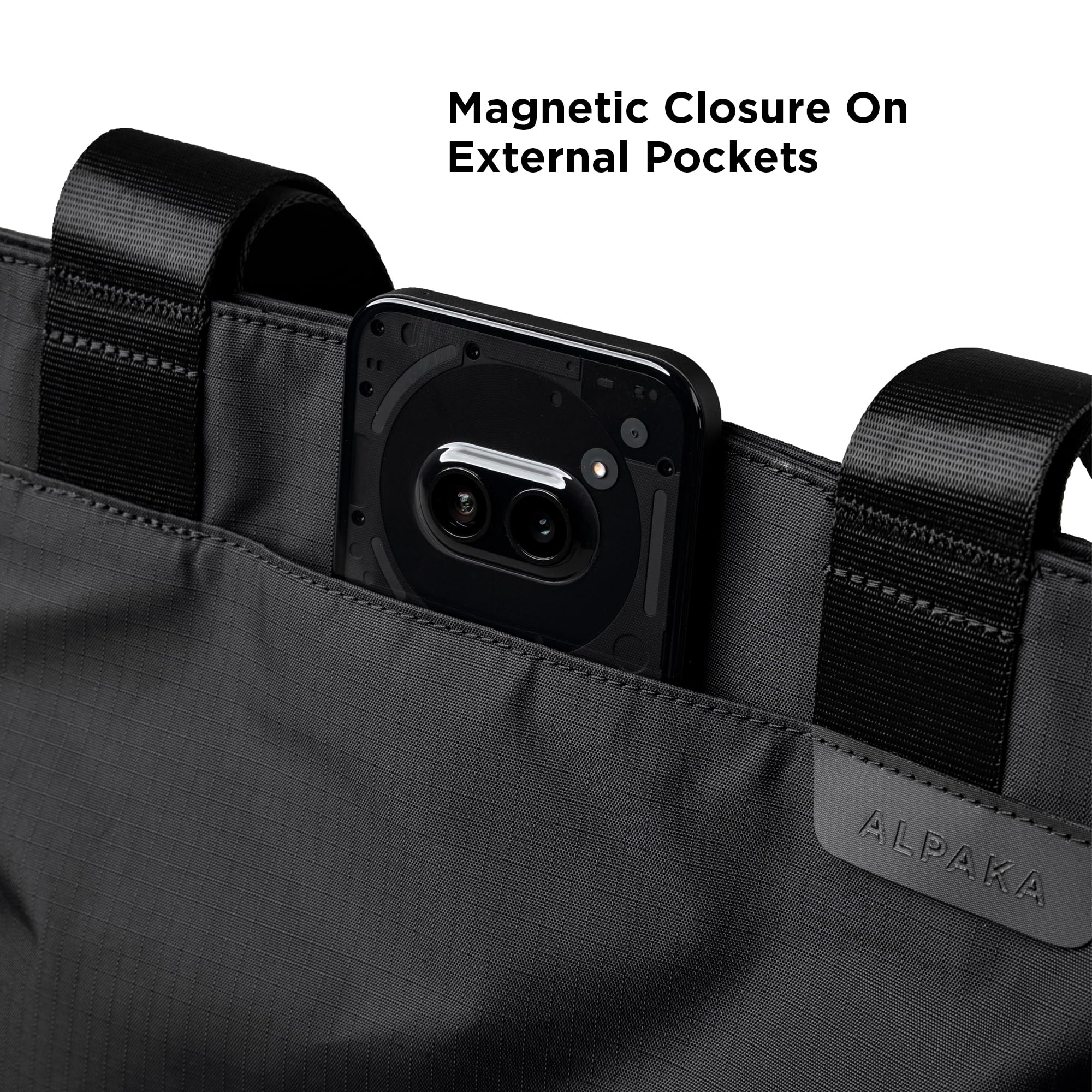 ALPAKA Elements Tote 9L - Small Tote Bag for Commute & School, Fits 11” Laptop/iPad Pro, Foldable, Waterproof - Image 8