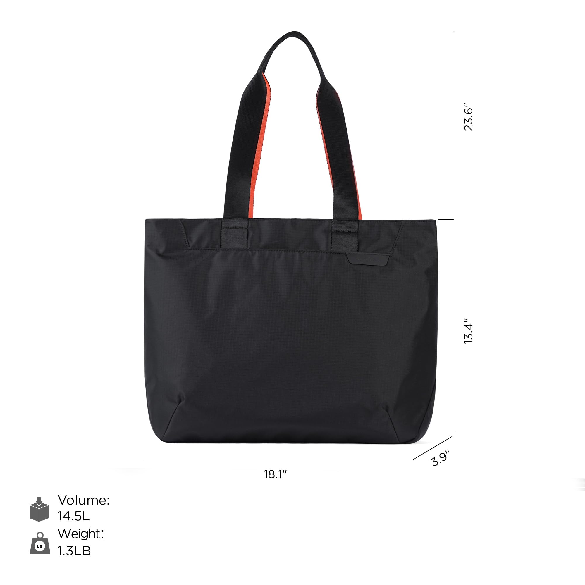 ALPAKA Elements Tote Bag 14.5L - Travel Totes with Durable, Foldable, Packable, 6 Internal Pockets, Magnetic Shoulder Bag - Image 3