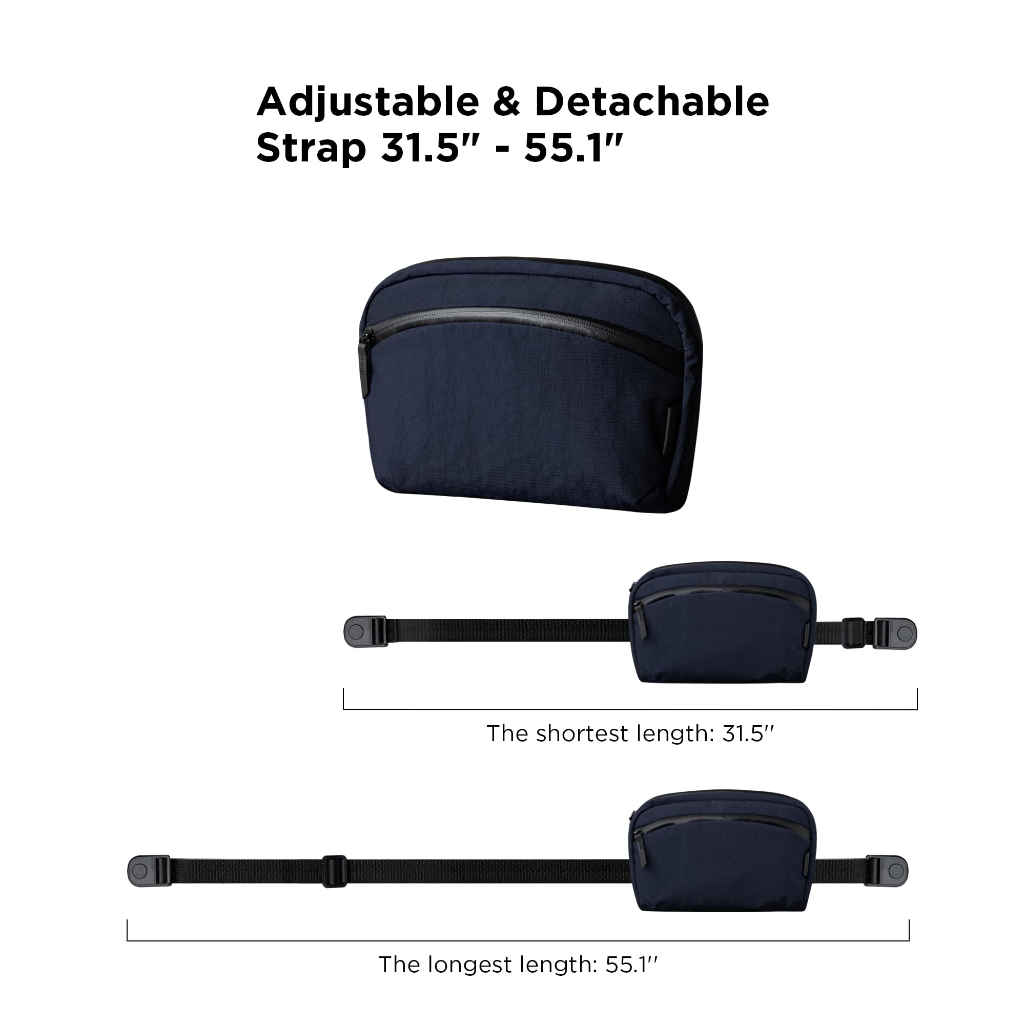 ALPAKA Flight Sling 2L- Small Sling Bag For Men Travel Lightweight,Portable, Packable, with Quick Release Shoulder Strap - Image 4