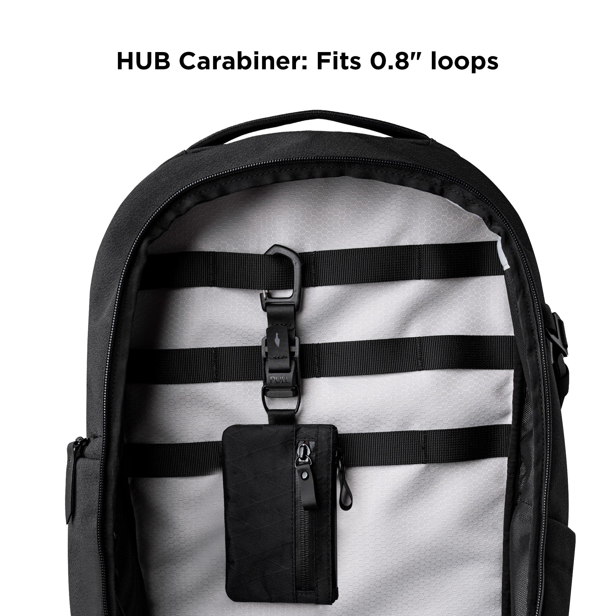ALPAKA HUB Carabiner - Quick Release Keychain with Magnetic Belt Clip - EDC Carabiner for Keys - Tactical Gear & Backpack Accessories - Attach to ALPAKA Sling Bag, Belt Loops - Image 6